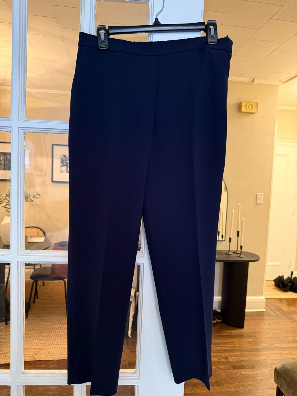 Theory Women's Tailored Navy Dress Pants